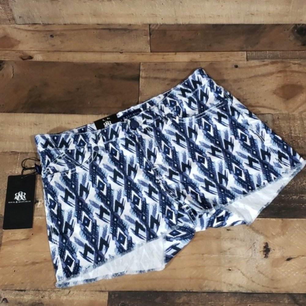 [Rock & Republic] Indigo Native Shorts 10